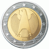2 Euro munt van Duitsland